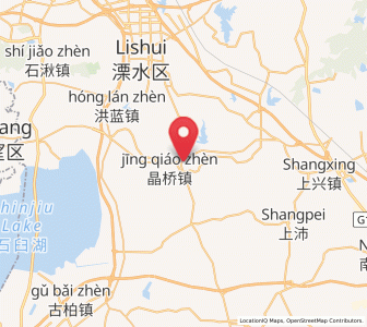 Map of Changqiao, Jiangsu