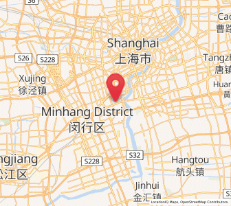 Map of Changqiao, Shanghai