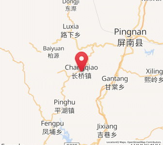 Map of Changqiao, Fujian
