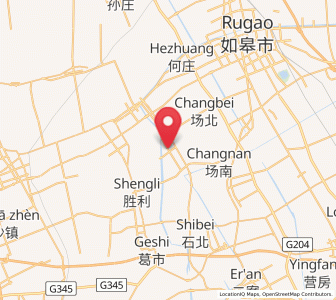 Map of Changqing, Jiangsu
