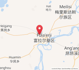 Map of Changqing, Heilongjiang