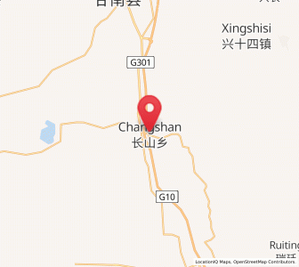 Map of Changshan, Heilongjiang