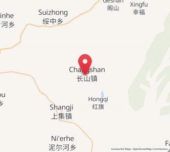 Map of Changshan, Heilongjiang