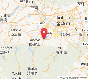Map of Changshan, Zhejiang