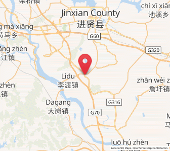 Map of Changshanyan, Jiangxi