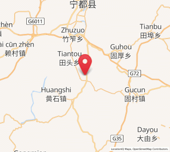 Map of Changsheng, Jiangxi