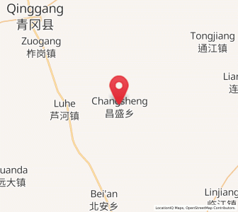 Map of Changsheng, Heilongjiang