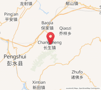 Map of Changsheng, Chongqing