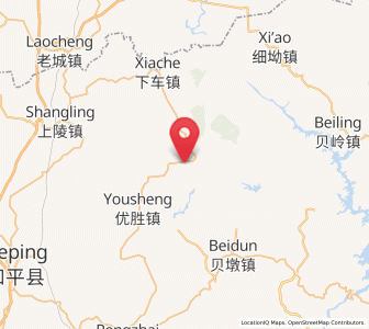 Map of Changtang, Guangdong