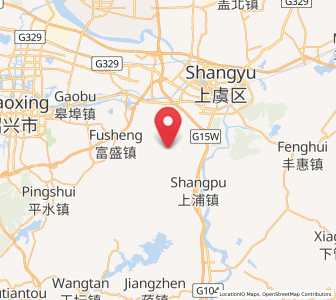 Map of Changtang, Zhejiang