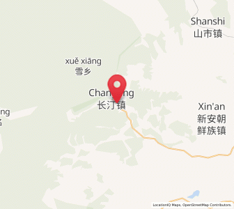 Map of Changting, Heilongjiang