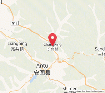 Map of Changxing, Jilin