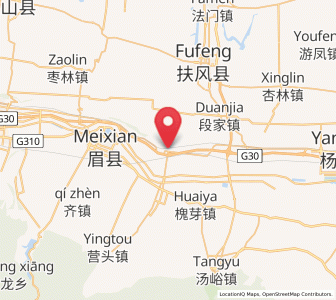 Map of Changxing, Shaanxi