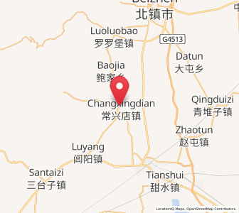 Map of Changxingdian, Liaoning