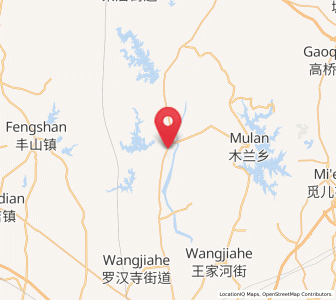 Map of Changxuanling, Hubei