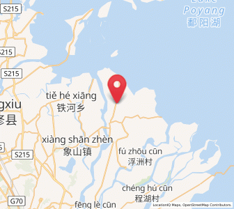 Map of Changyi, Jiangxi