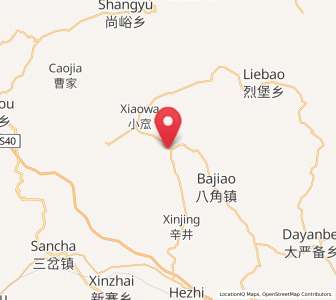 Map of Changzhen, Shanxi