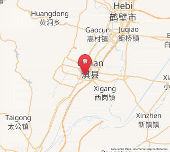 Map of Chaoge, Henan