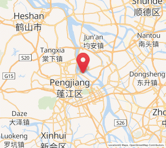 Map of Chaolian, Guangdong