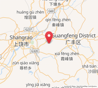 Map of Chaoyang, Jiangxi