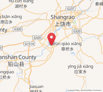 Map of Chating, Jiangxi