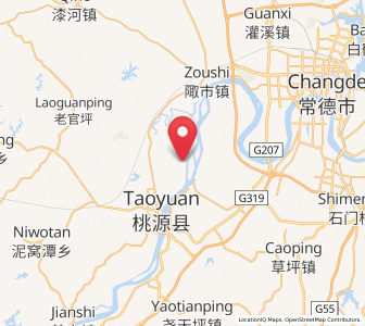 Map of Chehuyuan, Hunan