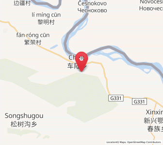 Map of Chelu, Heilongjiang