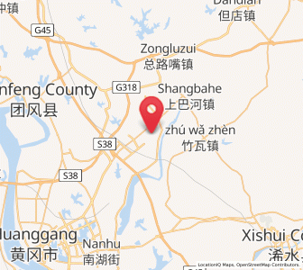 Map of Chencelou, Hubei