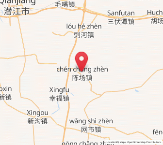 Map of Chenchang, Hubei