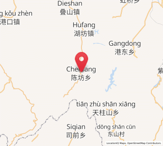 Map of Chenfang, Jiangxi