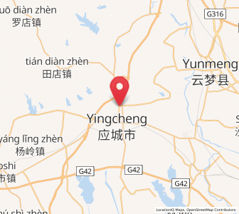 Map of Chengbei, Hubei