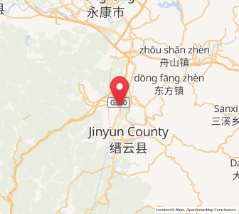 Map of Chengbei, Zhejiang