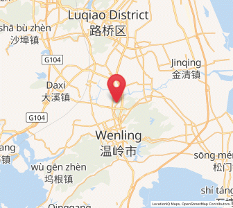 Map of Chengbei, Zhejiang