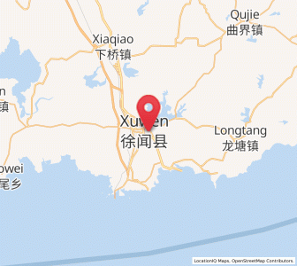 Map of Chengbei, Guangdong