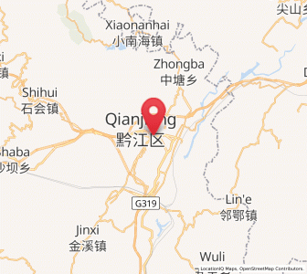 Map of Chengdong, Chongqing