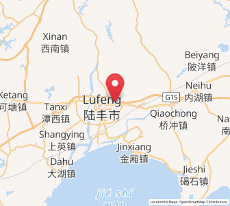 Map of Chengdong, Guangdong