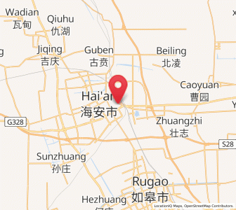 Map of Chengdong, Jiangsu