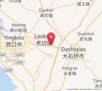 Map of Chengdong, Liaoning