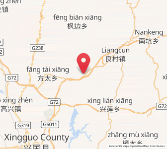 Map of Chenggang, Jiangxi