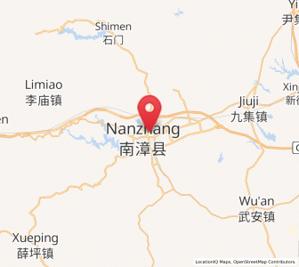 Map of Chengguan, Hubei