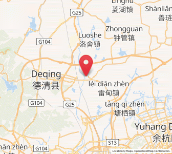 Map of Chengguan, Zhejiang