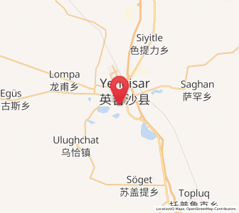 Map of Chengguan, Xinjiang