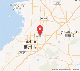 Map of Chengguo, Shandong
