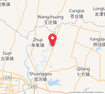 Map of Chenghe, Hubei