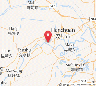 Map of Chenghuang, Hubei