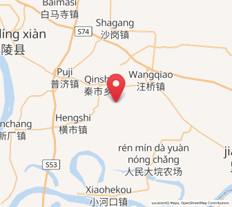 Map of Chengji, Hubei