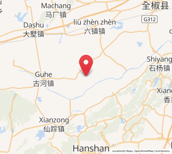 Map of Chengjia, Anhui