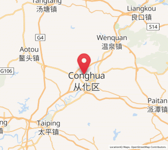Map of Chengjiao, Guangdong