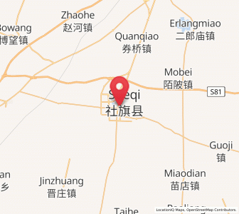 Map of Chengjiao, Henan