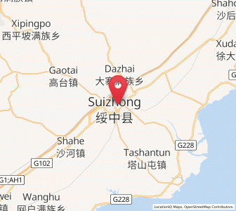 Map of Chengjiao, Liaoning